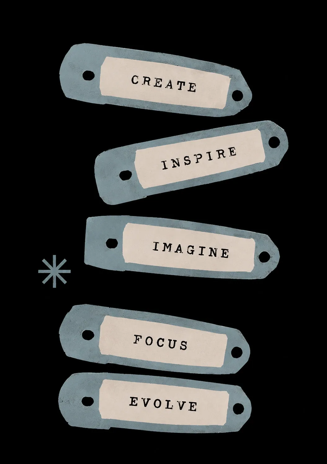 Create Inspire Imagine Focus Evolve